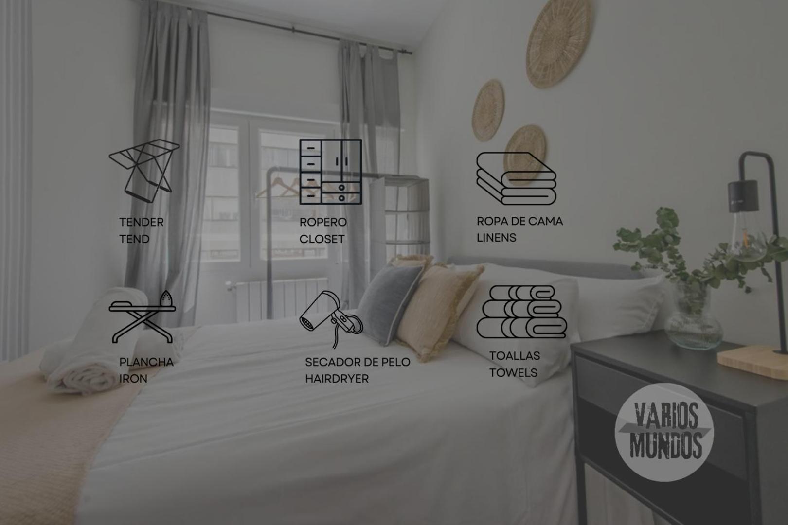 Excuisite New Apt En Gran Via Para 5Pax E2 Madrid Exteriér fotografie